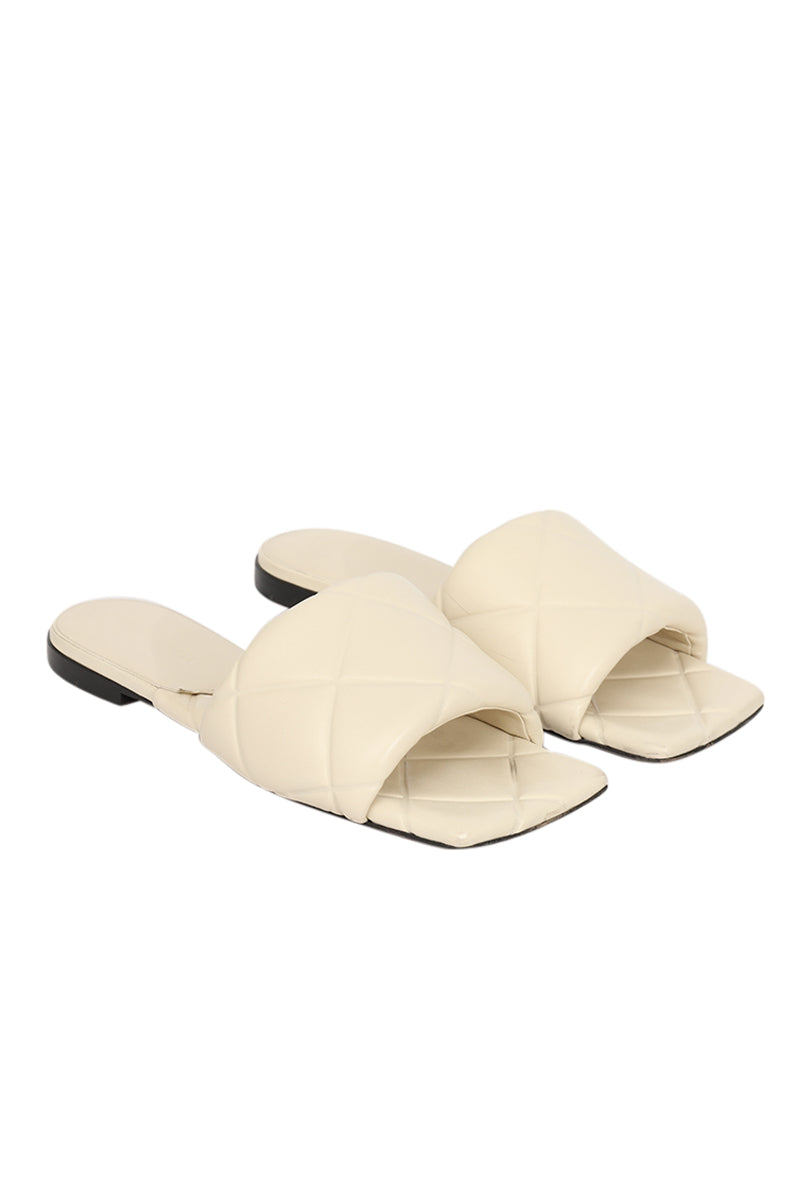 Bottega Veneta EU 39 Nappa Quilted Lido Flats 