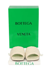 Bottega Veneta EU 39 Nappa Quilted Lido Flats 