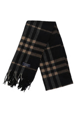 Burberry Black/Beige Cashmere Scarf 