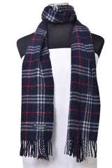 Burberry Blue Checks Scarf 