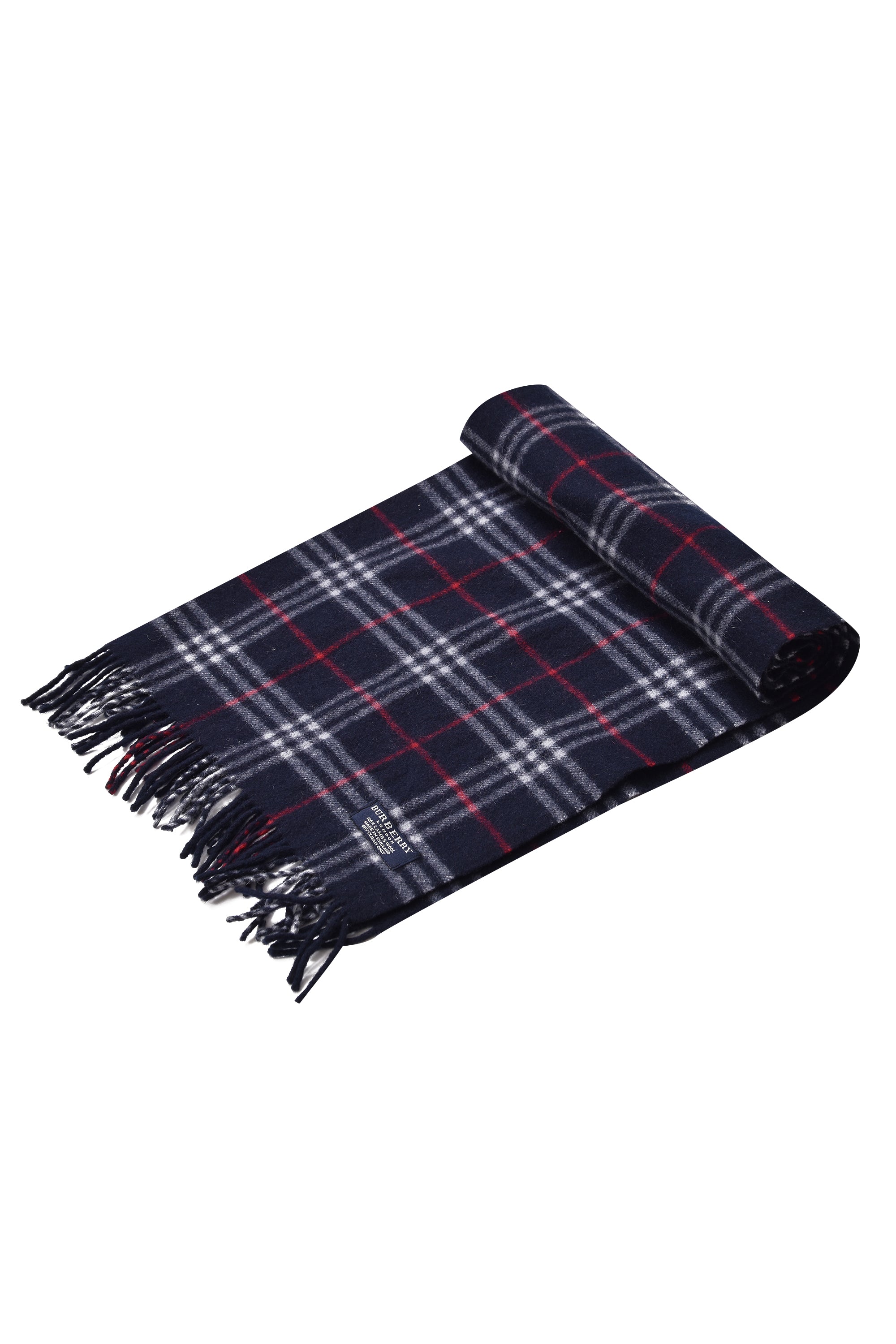 Burberry Blue Checks Scarf 