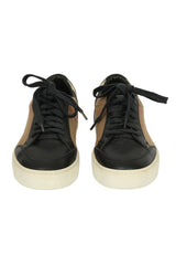 Burberry EU 37 House Check Leather Sneakers 