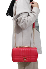 Burberry Mini Lola Quilted Handbag 