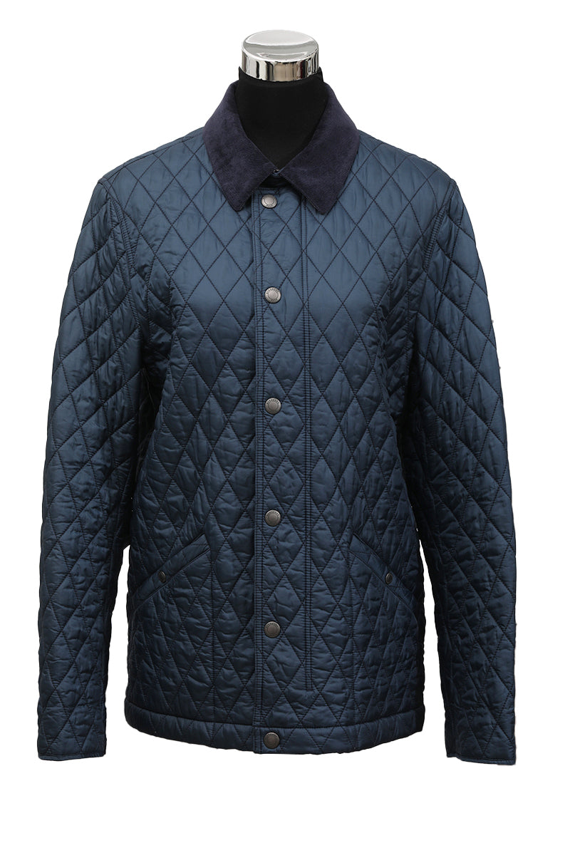 Burberry Quilted Blue Jacket 