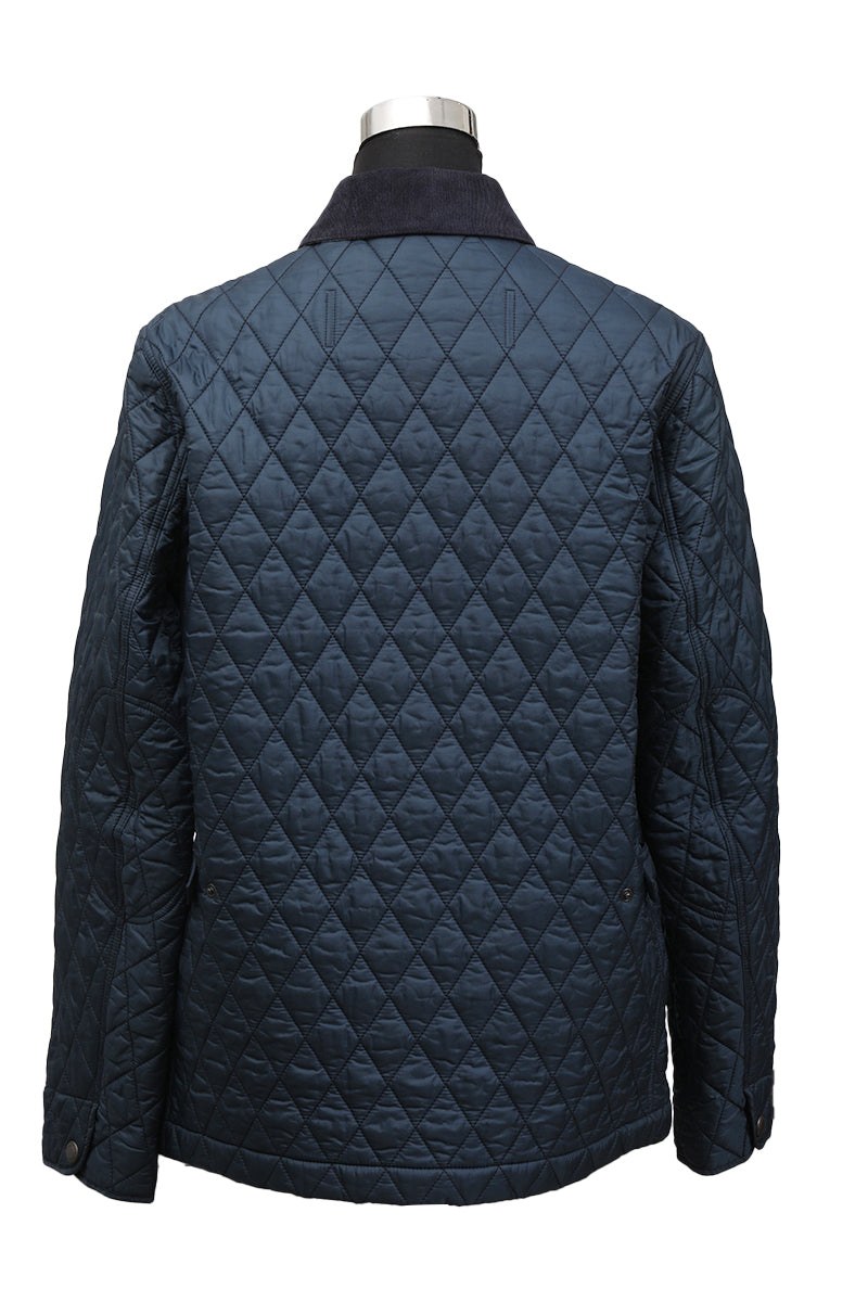 Burberry Quilted Blue Jacket 