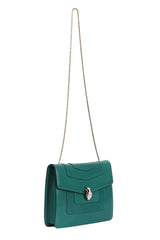 Bvlgari Green Serpenti Forever Shoulder Bag 