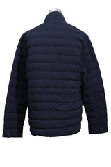 Carolina Herrara Puffer Navy Blue Jacket 