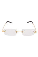 Cartier Rimless Titanium Eyeglasses 
