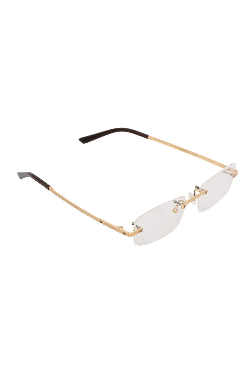 Cartier Rimless Titanium Eyeglasses 