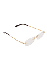 Cartier Rimless Titanium Eyeglasses 