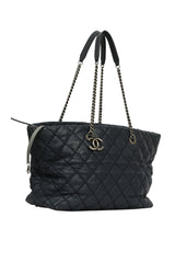 Chanel Coco Handle Quilted Tote Bag 