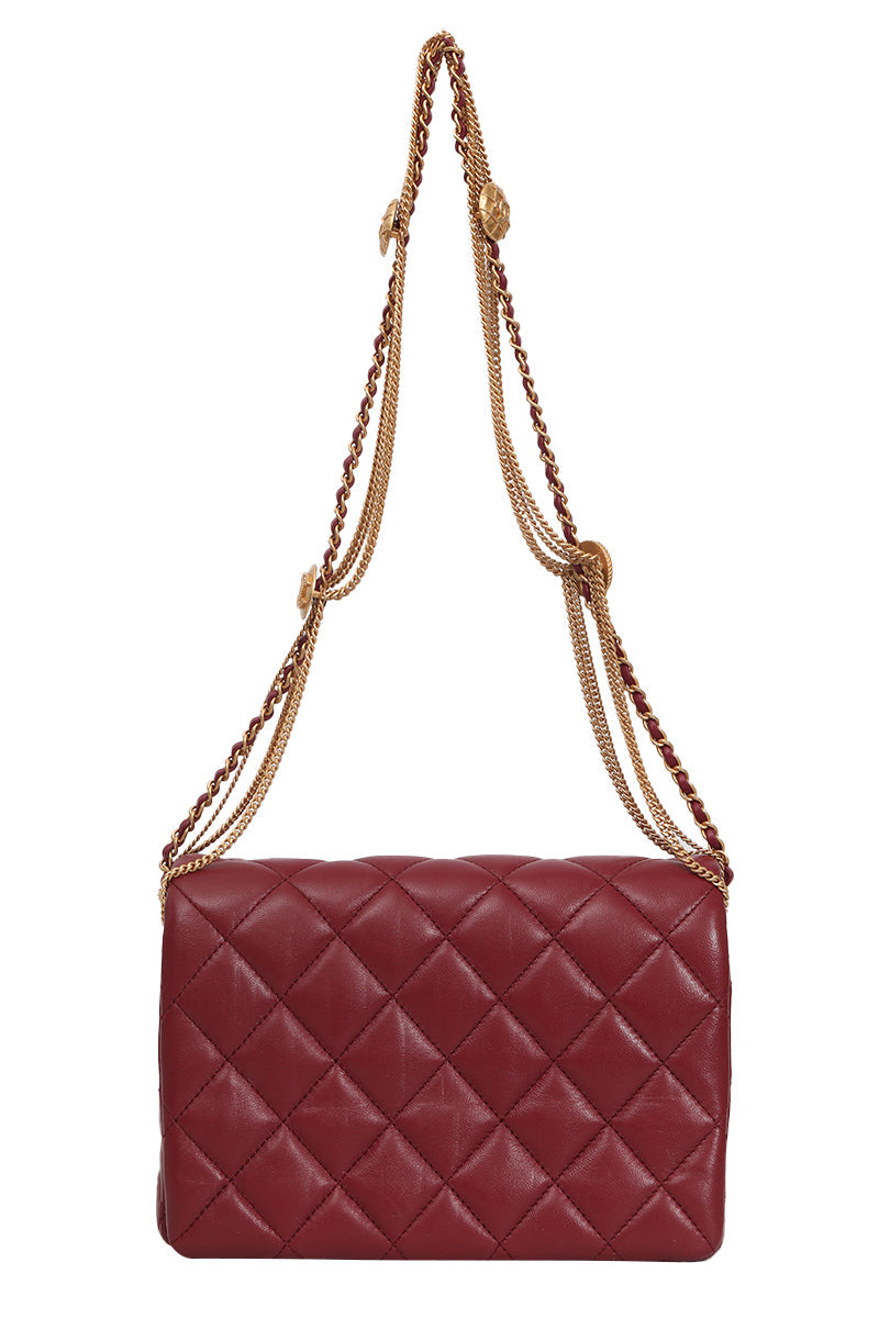 Chanel Precious Buttons Chain Flap Bag 
