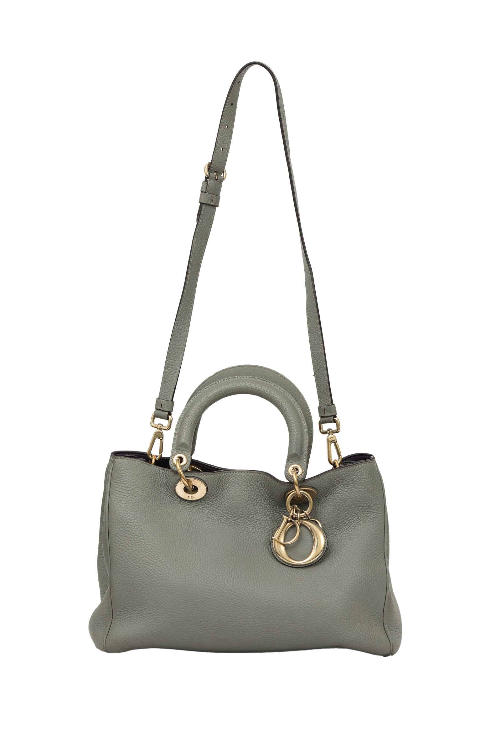 Christian Dior Cannage Leather Tote Bag 