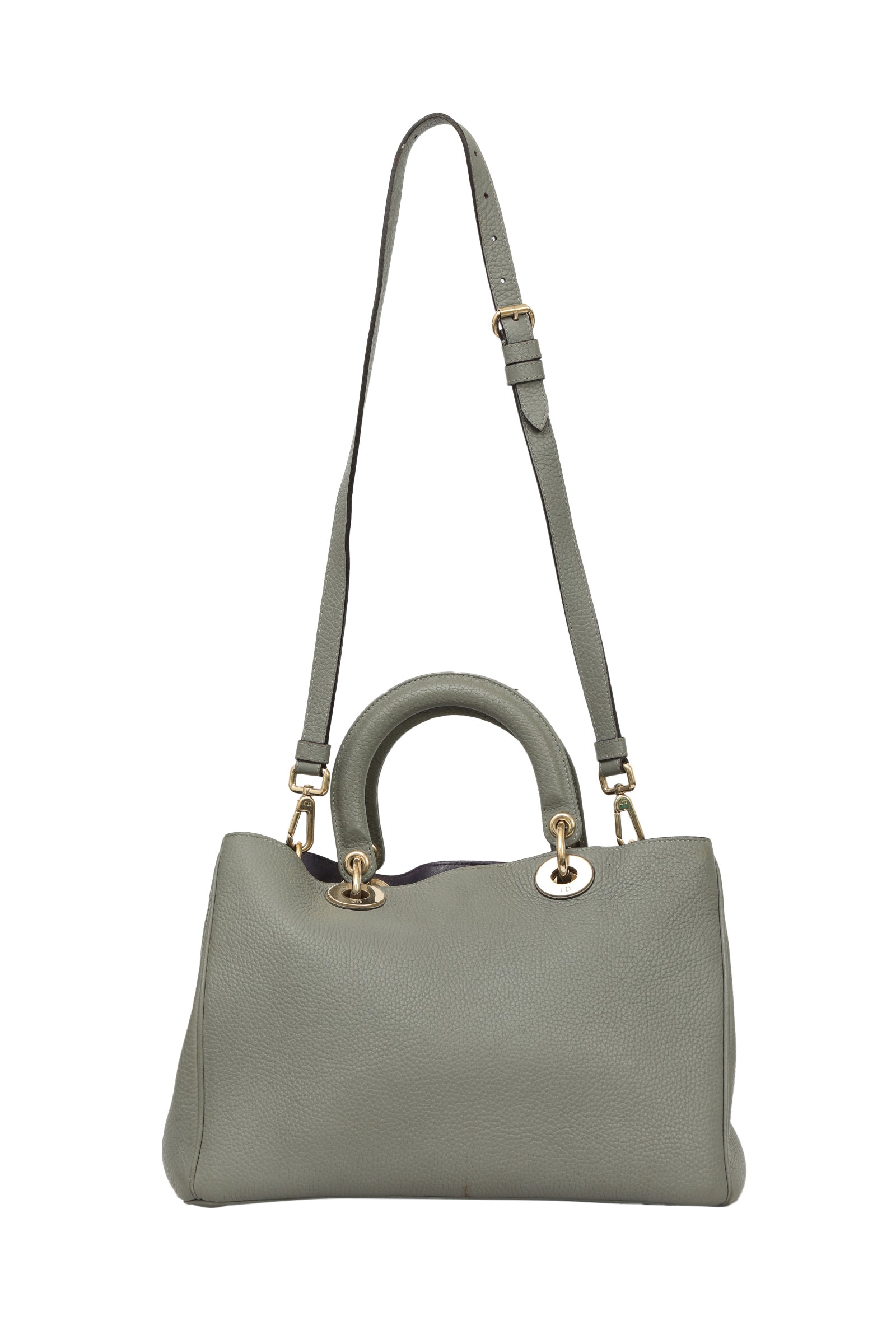 Christian Dior Cannage Leather Tote Bag 