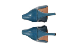 Christian Dior EU 36 Blue Cannage Pointed Heels 