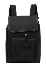 Christian Dior Grained Calfskin Saddle Drawstring Backpack 