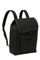 Christian Dior Grained Calfskin Saddle Drawstring Backpack 