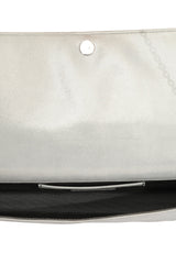 Christian Dior Grey Metallic Wallet On Chain Bag 