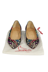Christian Louboutin EU 36 Multicolor Spike Flat 
