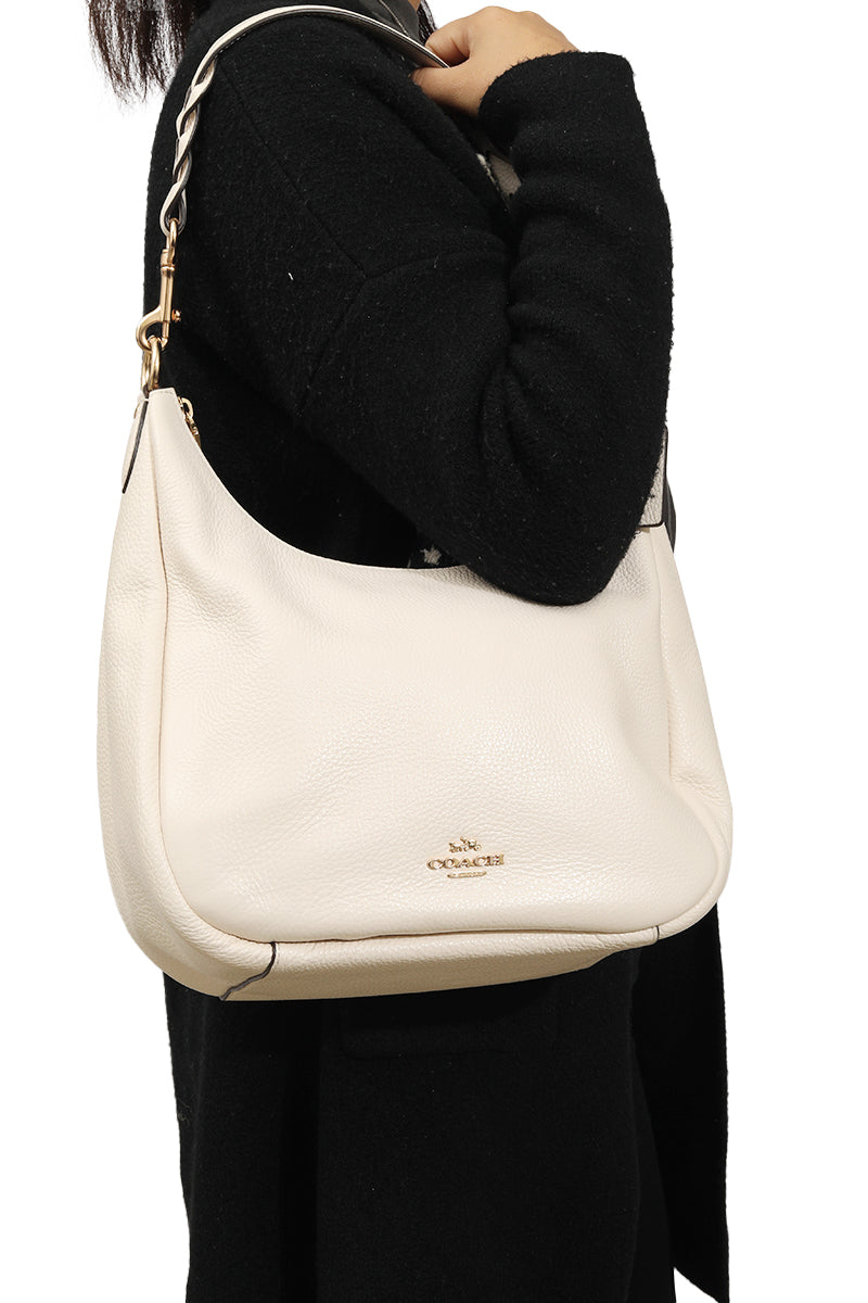 Coach Pebbled Shoulder Bag 