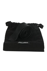 Dolce & Gabbana Self Patterned Silk Tie