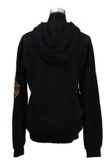 Dolce & Gabbana Size L Blue Patchwork Hoodie 