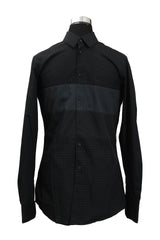 Dolce & Gabbana Size M Black & Blue Shirt 