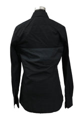 Dolce & Gabbana Size M Black & Blue Shirt 