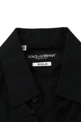 Dolce & Gabbana Size M Black & Blue Shirt 
