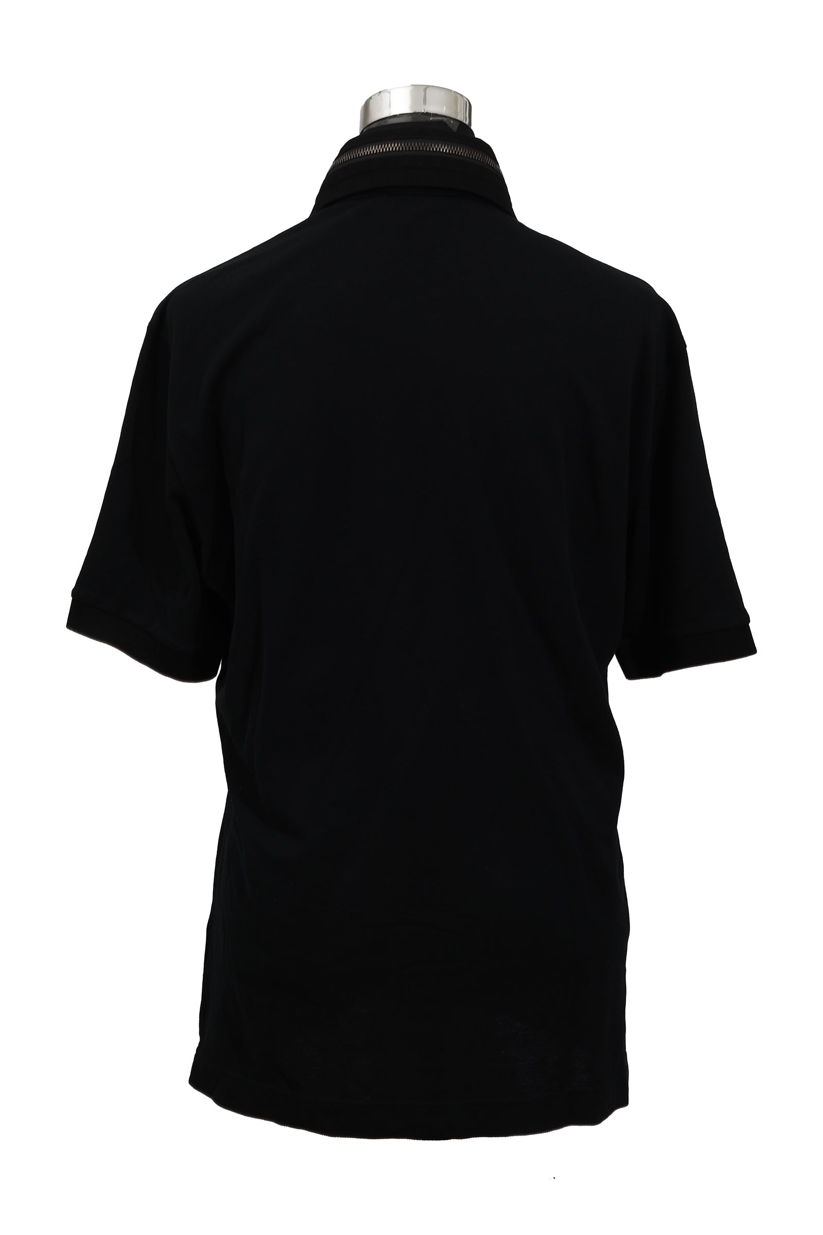 Dolce & Gabbana Size Xl Collar Zip T-Shirt 