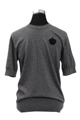 Dolce & Gabbana Size Xl Grey Cashmere Crown T-Shirt 