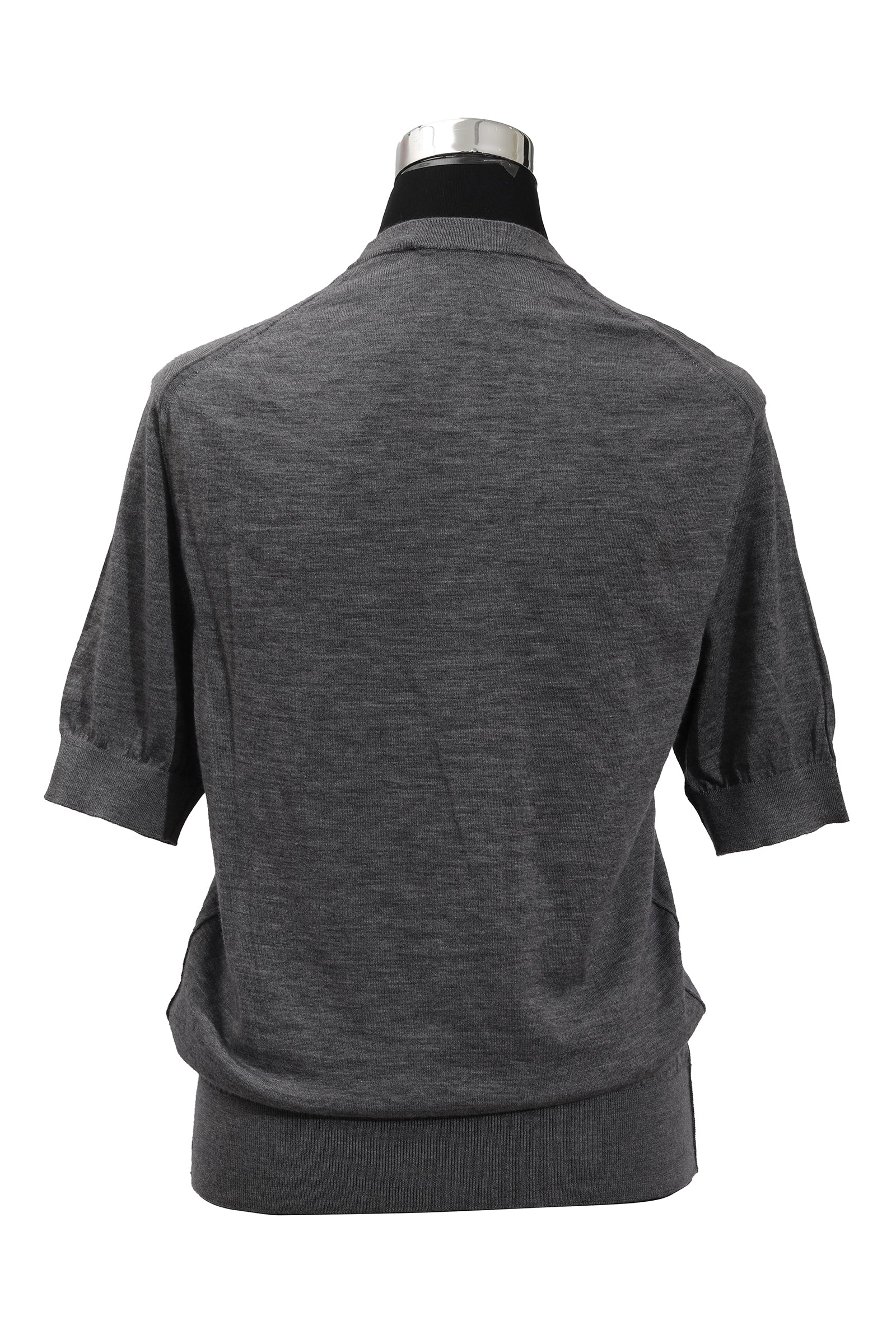 Dolce & Gabbana Size Xl Grey Cashmere Crown T-Shirt 