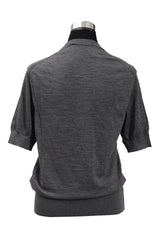 Dolce & Gabbana Size Xl Grey Cashmere Crown T-Shirt 