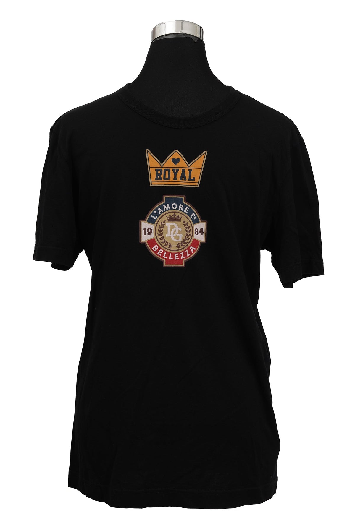 Dolce & Gabbana Size Xl Patchwork T- Shirt 