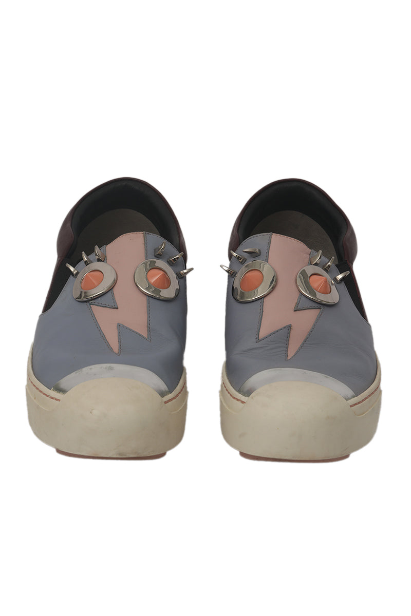 Fendi Cap Toe Monster Skate EU 38 Sneakers 