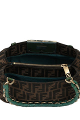 Fendi Tobacco Zucca Mia Shoulder Bag 