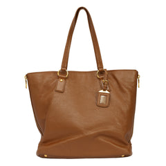 PRADA VITELLO DAINO SIDE ZIP SHOPPER TPTE BAG
