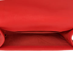 CHANEL REDMEDIUM CC PUSH-LOCK BOY FLAP BAG