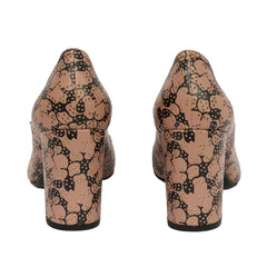 BOTTEGA VENETA EU 40PATTERNED MARY JANE HEELS
