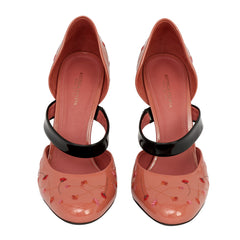 BOTTEGA VENETA EU 40 FLORAL PRINT MARY JANE HEELS