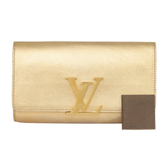 LOUIS VUITTON LOUISE CALFSKIN LEATHER CLUTCH