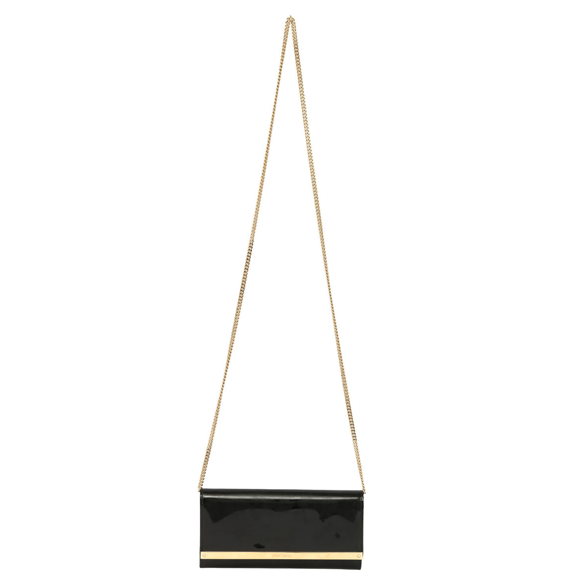 JIMMY CHOO ENVELOPE WALLET ON CHAIN BAG