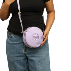 VERSACE ROUND DISCO CAMERA CASE CROSSBODY BAG