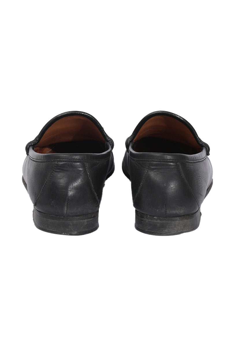Gucci Black Horsebit Loafers 
