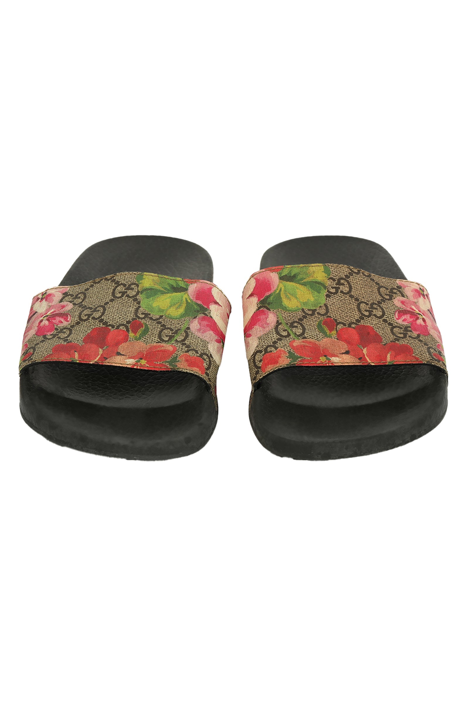 Gucci EU 37 Gg Blooms Supreme Slider 