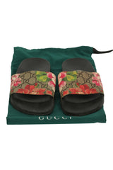 Gucci EU 37 Gg Blooms Supreme Slider 