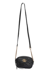 Gucci Gg Marmont Matelasse Mini Shoulder Bag 