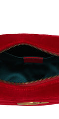 Gucci Gg Marmont Small Camera Velvet Sling Bag 