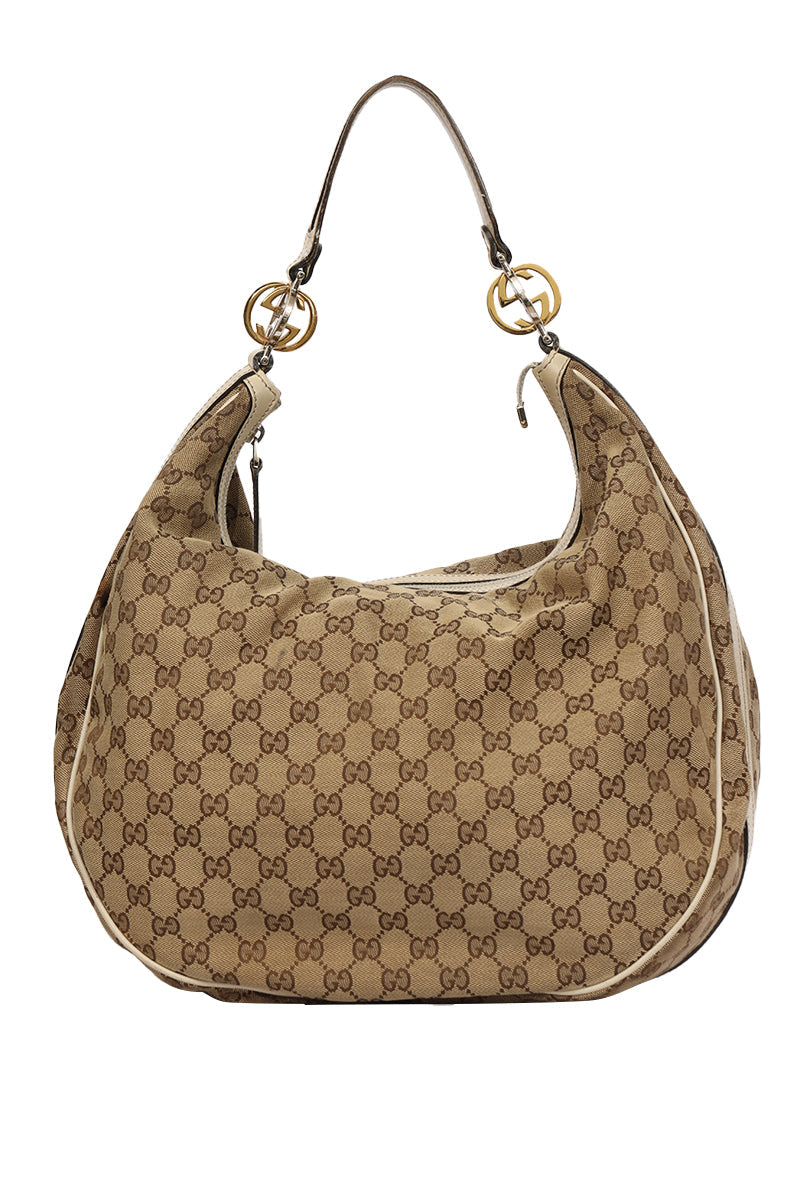Gucci Guccissima Large Twins Hobo Bag 