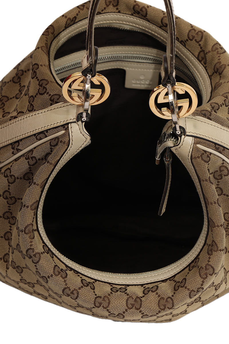 Gucci Guccissima Large Twins Hobo Bag 